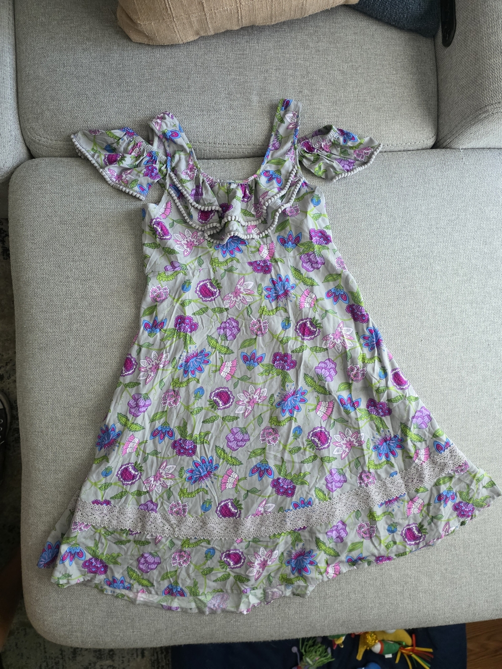 Matilda Jane Ever And Ever cold shoulder floral dress Size 14